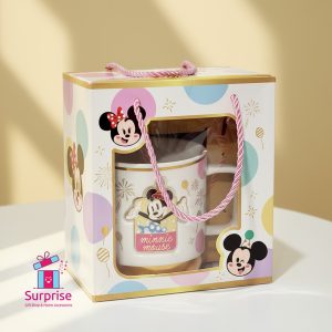 Disney Porcelain Mug with Metal Spoon - Image 1