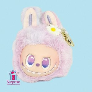 Cute Labubu furry Keychain - Image 2