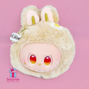 Cute Labubu furry Keychain - Image 2