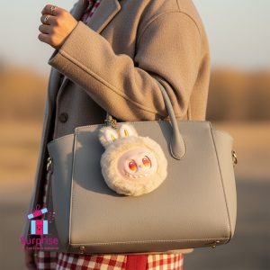 Cute Labubu furry Keychain - Image 1