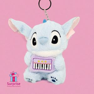 Disney Stitch furry Keychain - Image 2