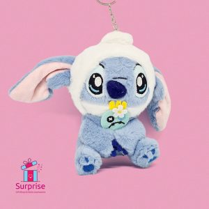 Disney Stitch furry Keychain - Image 2