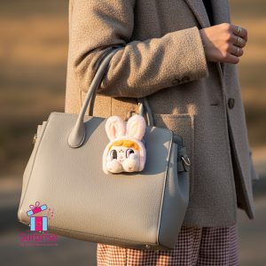 ⁦ميدالية فرو على شكل شخصية Crybaby Bubbles⁩ - الصورة ⁦1⁩