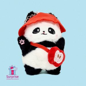 ⁦ميدالية فرو على شكل باندا⁩ - الصورة ⁦2⁩