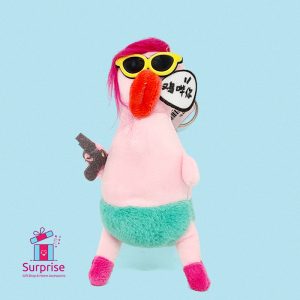 Cute Chicken furry Keychain - Image 2