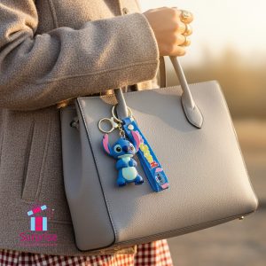 ⁦ميدالية رابر على شكل شخصية ستيتش من ديزني⁩ - الصورة ⁦1⁩