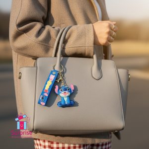 ⁦ميدالية رابر على شكل شخصية ستيتش من ديزني⁩ - الصورة ⁦1⁩