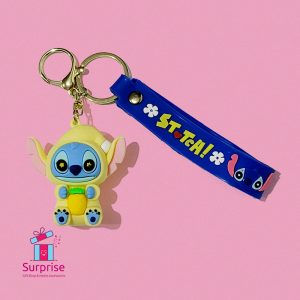 Disney Stitch Rubber Keychain - Image 2