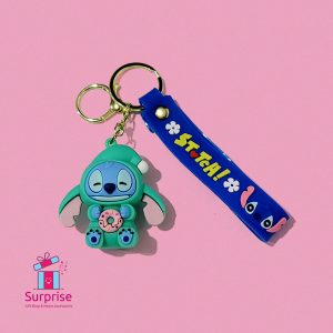 Disney Stitch Rubber Keychain - Image 2