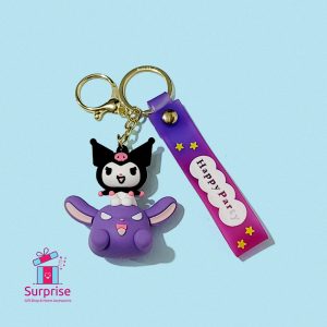 Kuromi Rubber KeyChain - Image 2