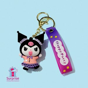 Kuromi Rubber KeyChain - Image 2