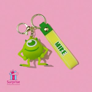 Mike Wazowski Character Rubber Keychain - Image 2