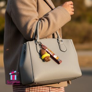 We Bare Bears Panda Rubber KeyChain - Image 1