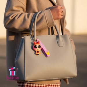 Buttercup Powerpuff Rubber Keychain - Image 1