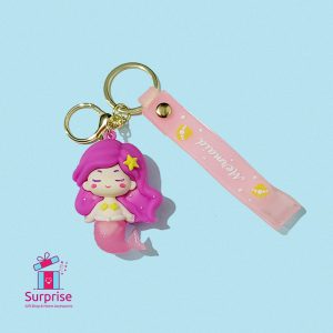Mermaid Rubber Keychain - Image 2