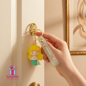 Mermaid Rubber Keychain - Image 1