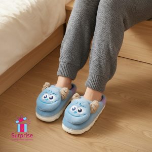 James P. Sullivan Disney Character Fur Slippers - Image 1