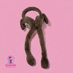 labubu Disney Winter Sound Hair Clip with Moving Pendant - Image 2