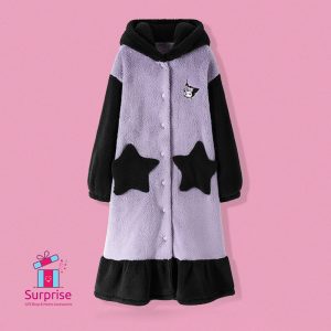 Kuromi Hooded Blanket (L–XL Size) - Image 2
