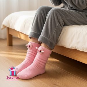 Disney Stitch Winter Socks – Size 36–42 - Image 1