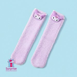Kuromi Winter Socks – Size 36–42 - Image 2