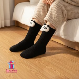 Winter Panda Socks – Size 36–42 - Image 1