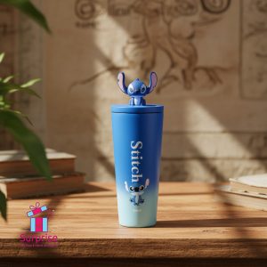 Disney Stitch Thermal Mug (Stainless Steel 316) - Keeps Hot for 6 Hours - Image 1
