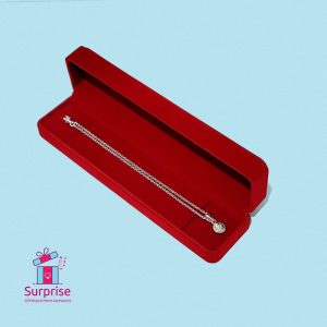 Red Velvet Jewelry Box - Image 2