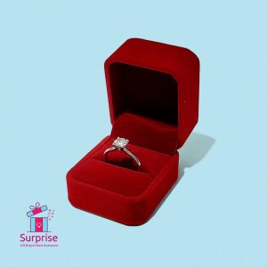 Red Velvet Jewelry Box - Image 2