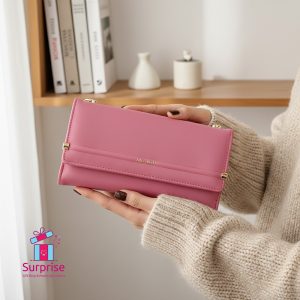 ⁦محفظة جلد نسائية⁩ - الصورة ⁦1⁩