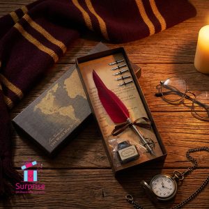 Harry Potter Vintage Calligraphy Quill Set - Image 1