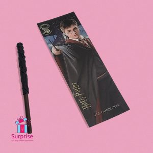 ⁦قلم بشكل عصا هاري بوتر مع فاصل للكتب⁩ - الصورة ⁦2⁩