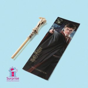 ⁦قلم بشكل عصا هاري بوتر مع فاصل للكتب⁩ - الصورة ⁦2⁩