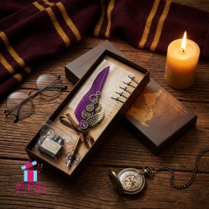 ⁦طقم كتابة ريشة هاري بوتر⁩ - الصورة ⁦1⁩