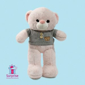 ⁦دبدوب فرو مرتدي تيشيرت 50 سم⁩ - الصورة ⁦2⁩