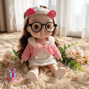 Articulated Doll with Glasses – Plays One Song - Image 1