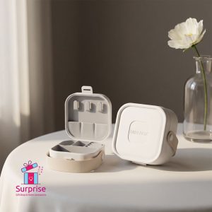 Portable Acrylic Accessory Box - Image 1