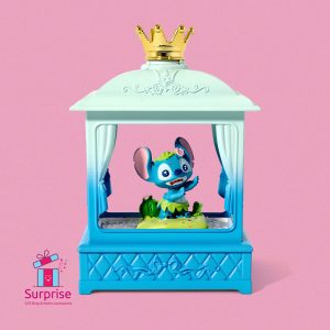 ⁦كرة ثلج ووتر بول ديزني بشخصية ستيتش مع أضواء LED ملوّنة⁩ - الصورة ⁦2⁩