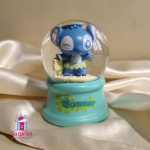 Disney Stitch Water Snowball colorful LED lights - Image 1