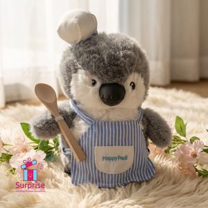 Penguin Fur Toy - Image 1