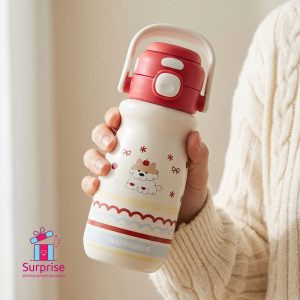 Happiness Series Puppy Thermal Bottle 316 Stainless Steel Keeps Drinks Hot or Cold For Up To 12 Hours - Image 1