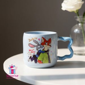 Nick & Judy from Zootopia Porcelain Mug 350 ml - Image 1