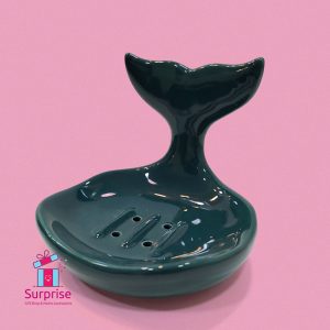 Whale Tail Ceramic Soap Dish - Image 2