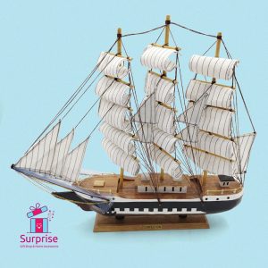 Handcrafted Confection Sailboat - Image 2