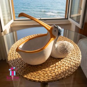 Pelican Decor Storage Figurine - Image 1
