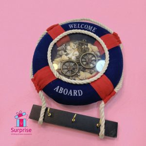 Nautical Lifebuoy Wall Decor - Image 2