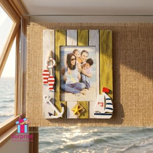 Nautical Wooden Photo Frame - Image 1