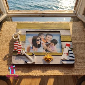 Nautical Wooden Photo Frame - Image 1