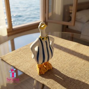 Nautical Duck Beach Ornament - Image 1