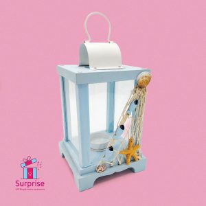 Nautical Wooden Candle Lantern - Image 2
